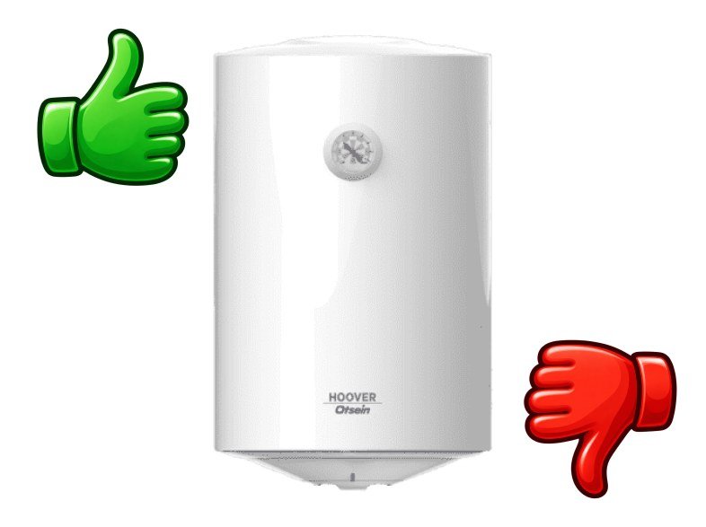 Termo eléctrico Otsein OHTC50 Circular vertical 50l 1500W 385x760mm Clase C Blanco