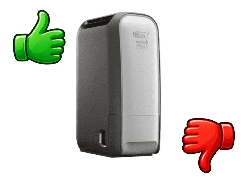 Deshumidificador De Longhi DNS80 Pantalla LCD Silencioso Ionizador 2.8 litros