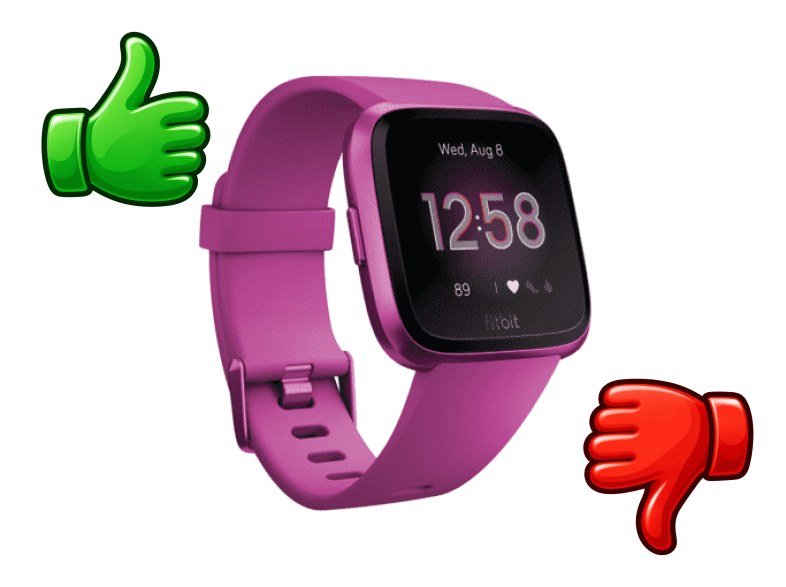 Reloj deportivo Fitbit Versa Lite Morado Actividad Sueño Sumergible Apps