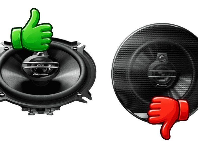 Altavoces coche Pioneer TS-G1330F 13 cm 250W 3 vías 88 db Negro