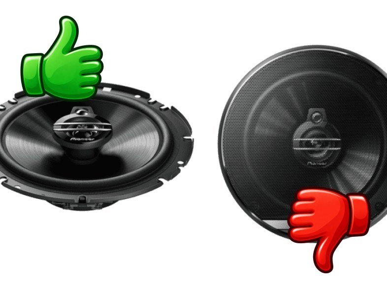 Altavoces coche Pioneer TS-G1730F 17 cm 300W 3 vías 90 db Negro