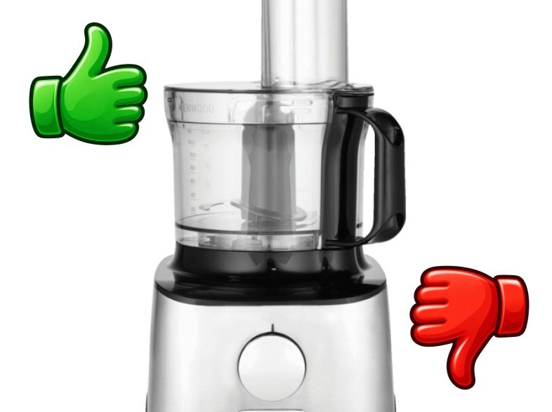 Robot de cocina Kenwood FDM301SS Multipro Compact 800 W 2.1 L 5 funciones 2 velocidades