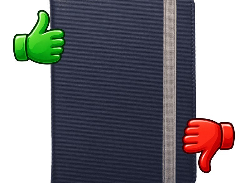 Funda Ebook SILVER HT EBOOK 6 Uuniversal Wave Azul oscuro Cierre de seguridad