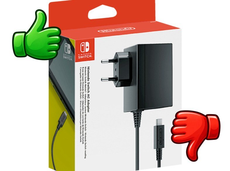 Adaptador de Corriente Nintendo Consola Switch