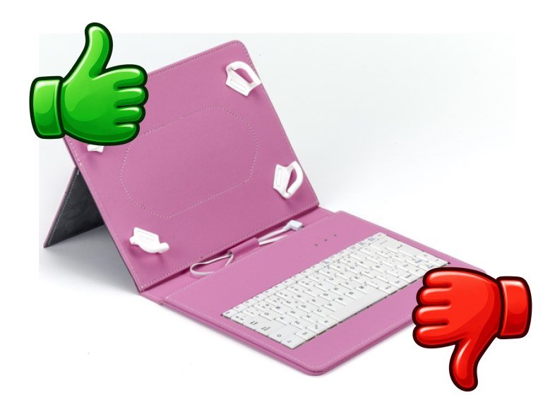 Funda Tablet Teclado Maillon Universal Urban Keyboard USB Type C Pink