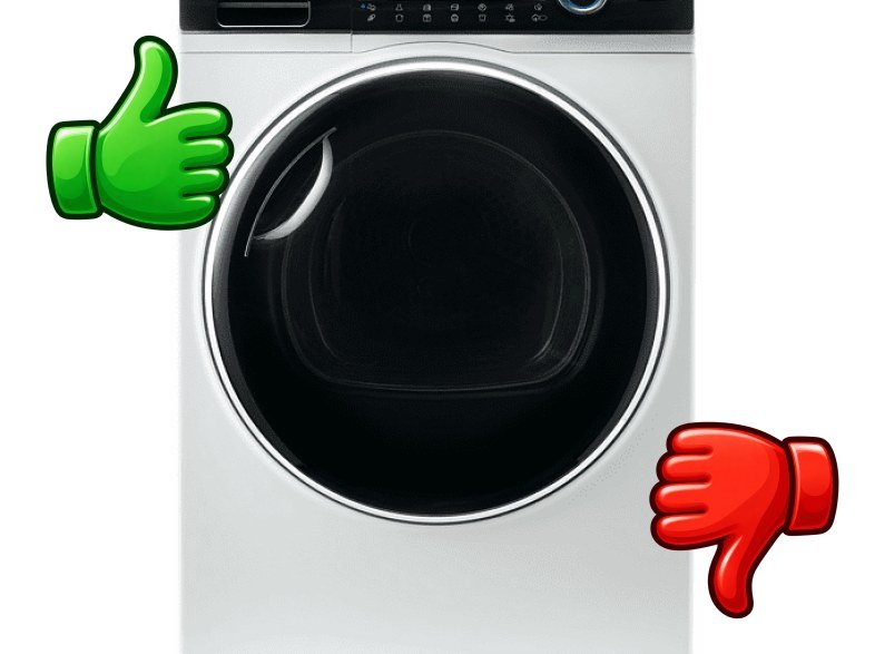 Secadora Haier I-Pro Series 7 HD90-A3979-S Bomba de calor 9kg Tambor XL con LED Antiarrugas Blanco