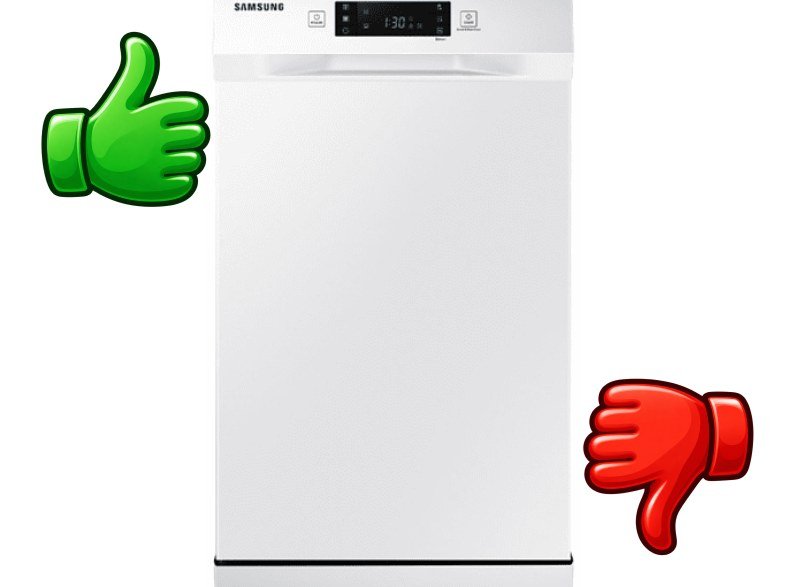 Lavavajillas Samsung DW50R4070FW/EC Independiente 6 programas 45 cm AutoOpen Blanco