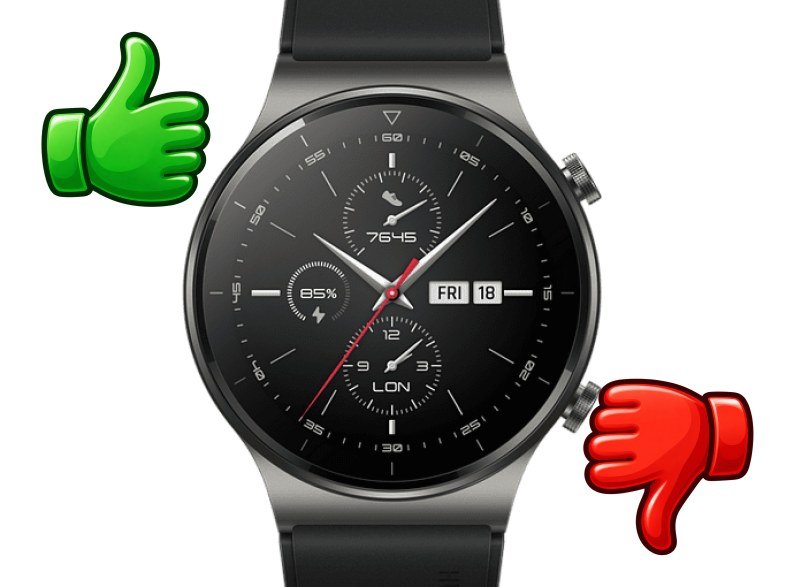Smartwatch Huawei WatchGT2Pro AMOLED Resistente Agua 5 ATM Medición oxígeno en sangre Negro