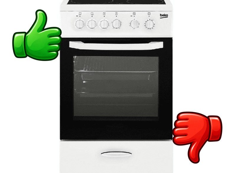 Cocina Beko CSS48100GW Encimera Vitrocerámica 3 zonas Horno eléctrico 54 l Blanco
