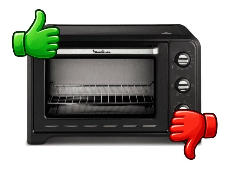 Mini horno Moulinex OX OX4848 Optimo 2000W 39L Temporizador