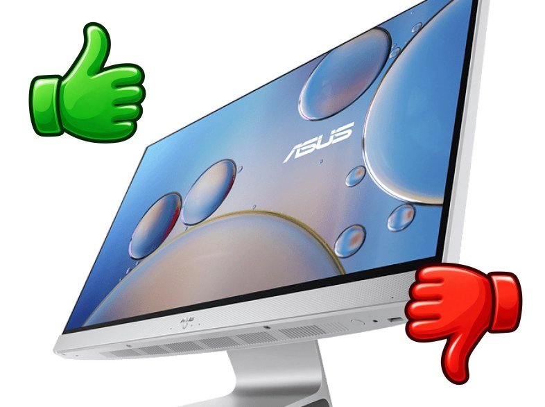 All in one ASUS M3700WYAK-WA061W 27 Full HD AMD Ryzen™ 5 5625U 16GB RAM 512GB SSD Radeon™ Graphics Windows 11 Home