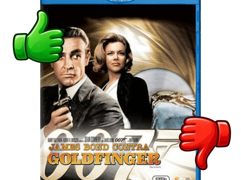007 James Bond Contra Goldfinger Blu-ray