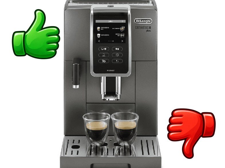 Cafetera superautomática De Longhi ECAM370.95.T Dinamica Plus 1450W Inox