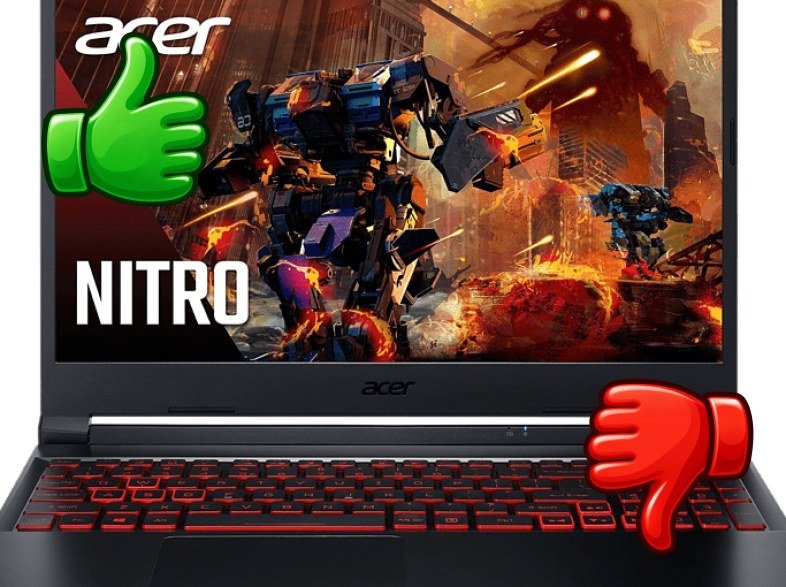 Portátil gaming Acer AN515-57 15.6 Full HD Intel® Core™ i5-11400H 8GB RAM 512GB SSD GeForce RTX™ 3050Ti Sin sistema operativo
