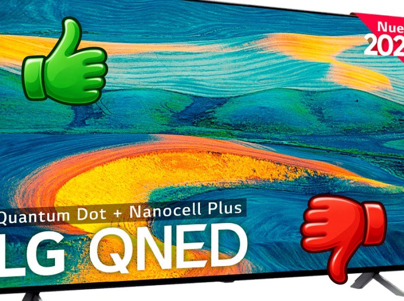 TV QNED 55 LG 55QNED7S6QA UHD 4K α5 Gen5 AI Processor 4K Smart TV DVB-T2 (H.265) Negro