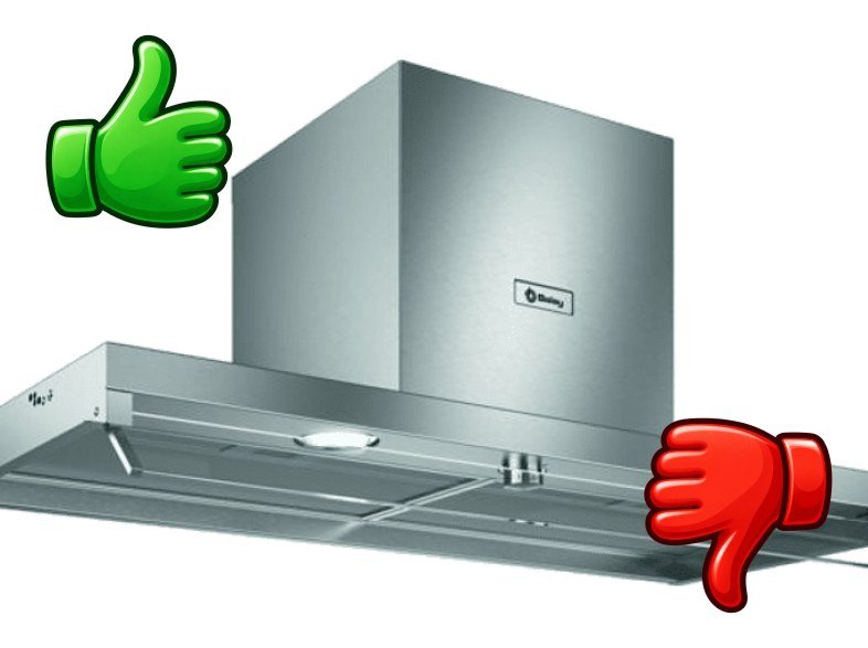 Campana Balay 3BD896MX Decorativa De pared 620 m³/h 250 W 70 dB Clase A Inox