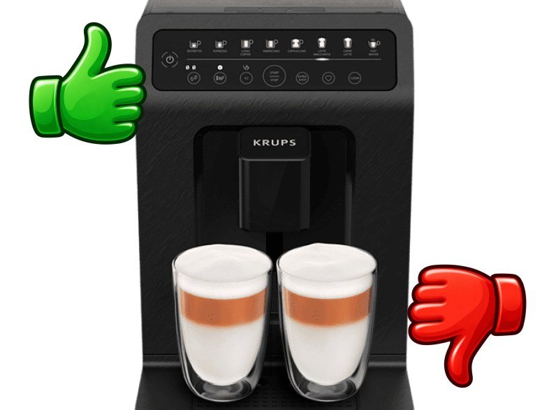 Cafetera superautomática Krups EA897B10 1450 W 15 bar 2.9 l 8 Programas Función 2 tazas Negro