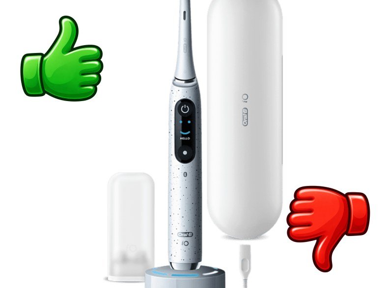 Cepillo eléctrico Oral-B iO 10 Con 1 Cabezal Y 1 Estuche De Viaje De Carga Diseñado Por Braun Blanco