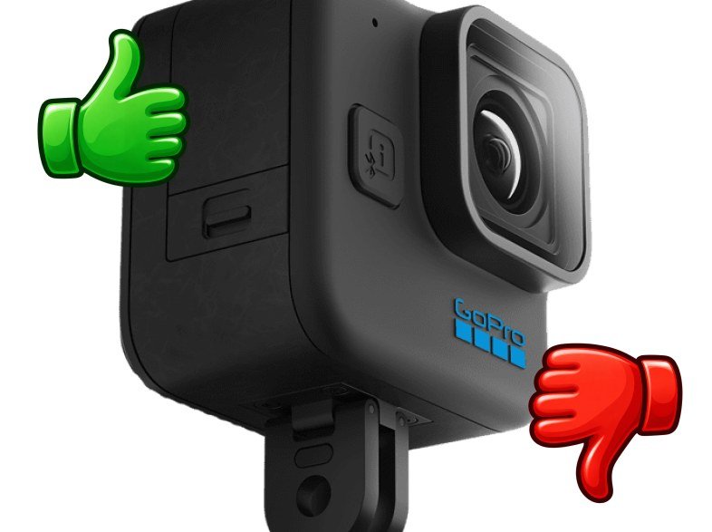 Cámara deportiva GoPro Hero 11 Mini 5.3K 24.7 MP SuperFoto HDR HyperSmooth 5.0 Slo-Mo x8 Sumergible 10m Negro