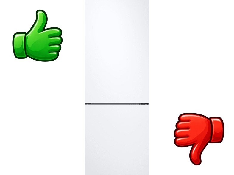 Frigorífico combi Samsung RB33B612EWW/EF No Frost 185.3 cm Blanco