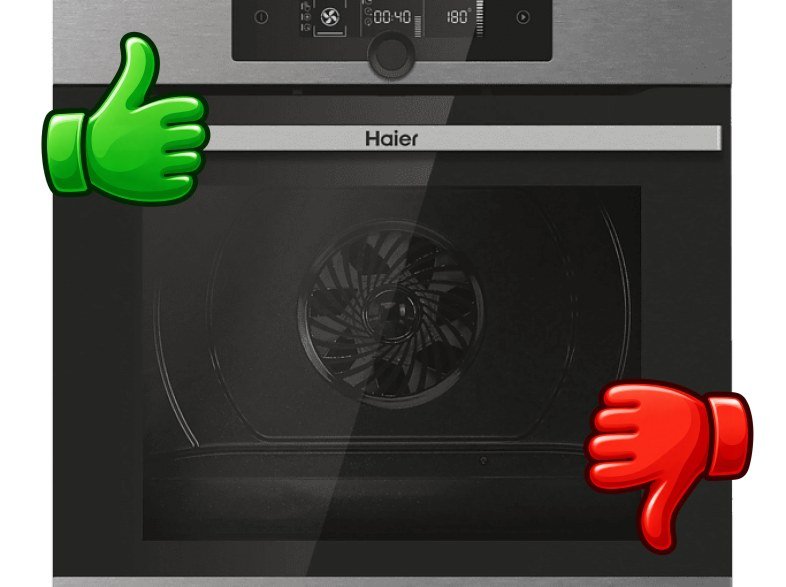 Horno Haier Series 2 HWO60SM2F3XH 70l Multifunción Limpieza por agua 60cm Wi-Fi 11 funciones Inox