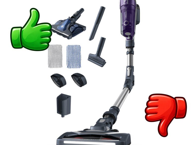 Aspirador escoba Rowenta RH9681WO X-Force Flex 8.60 22 V 0.55 l Cabezal Aqua Autonomía 45 min Púrpura