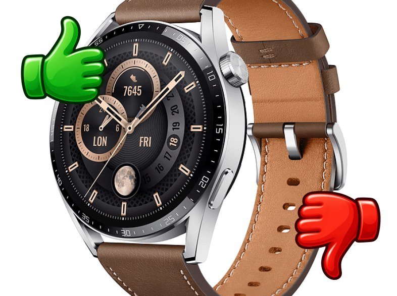 Smartwatch Huawei New Classic Watch GT3 46mm Classic 14 días Ritmo cardiaco SPo2 IA+100 deportes Acero Marrón