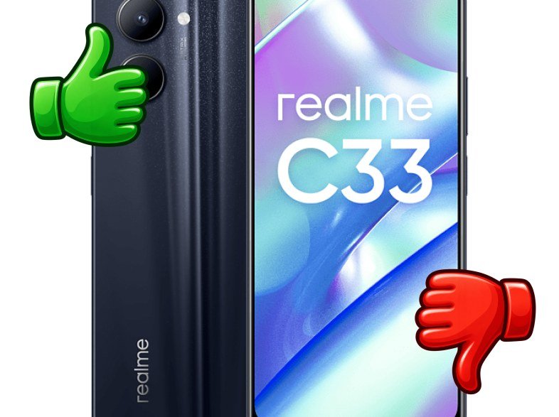 Móvil realme C33 Night Sea 128 GB 4 GB RAM 6.5 HD+ Unisoc T612 5000 mAh Android