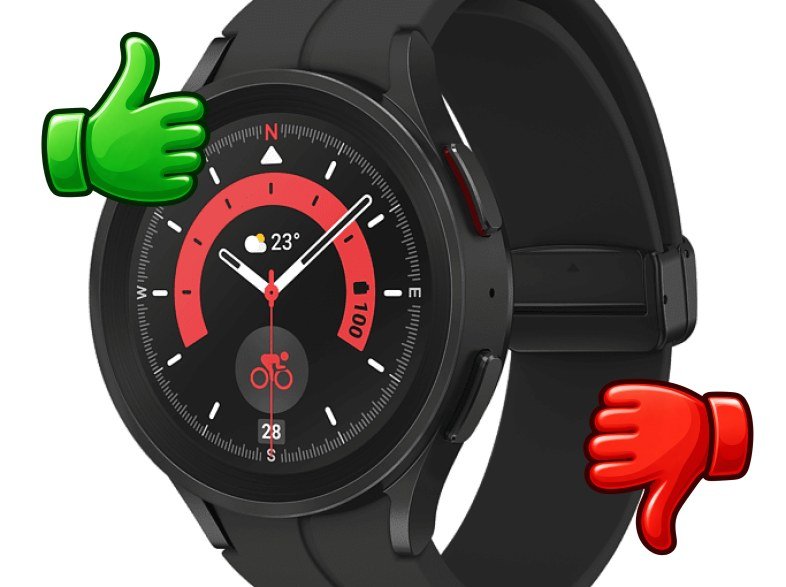 Smartwatch Samsung Galaxy Watch5 Pro BT 45mm 1.4 Exynos W920 590 mAh Negro