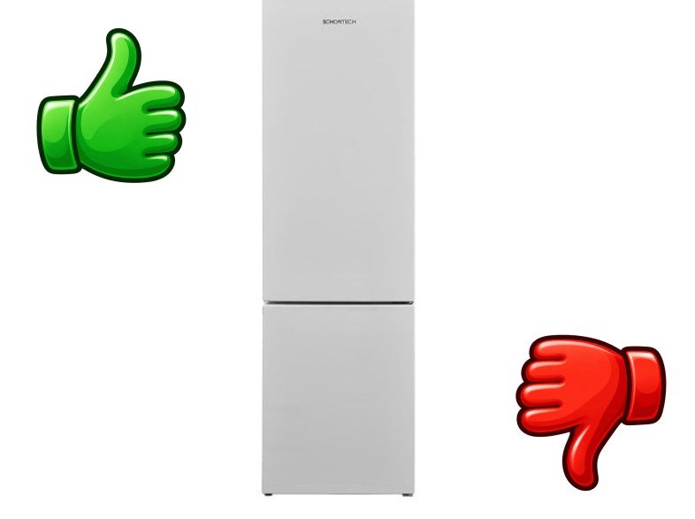 Frigorífico combi Schontech SCH180CMN 288L F