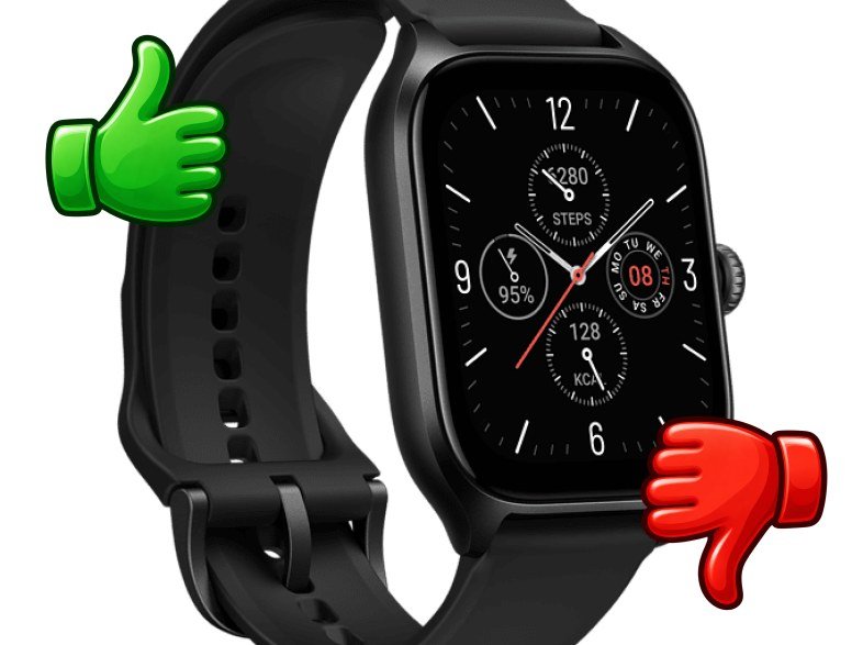 Smartwatch Amazfit GTS 4 AMOLED 1.75 20 mm Carcasa de Aleación de aluminio Infinite Black