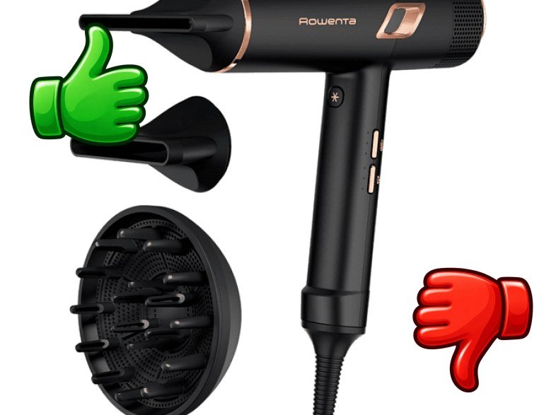 Secador Rowenta Maestria Ultimate Experience CV9920F0 2000 W 3 Niveles 3 Velocidades Difusor Negro