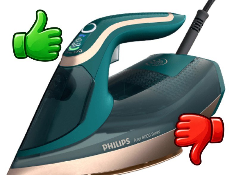 Plancha de vapor Philips DST8030/70 3000 W Golpe de vapor turbo 240g Vapor vertical Verde