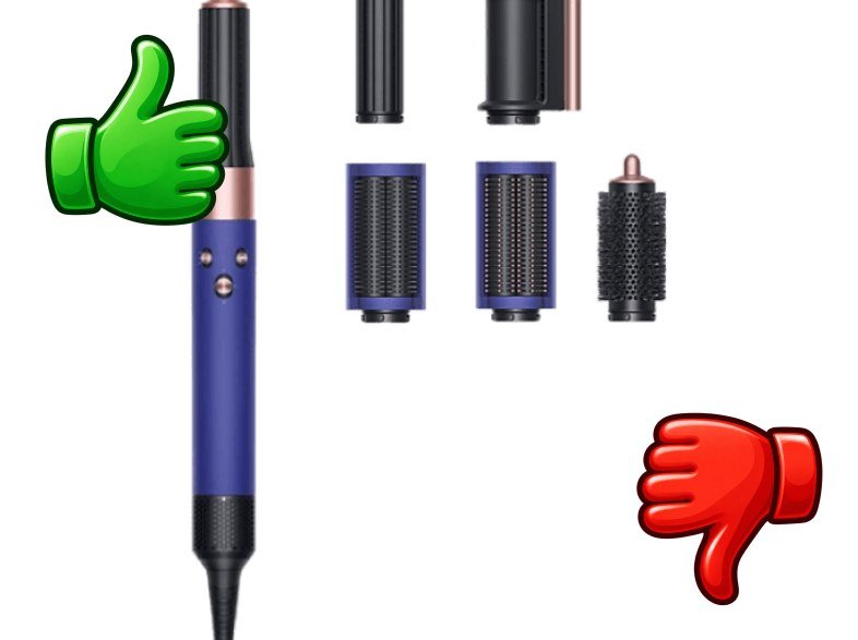 Moldeador Dyson Airwrap Q4 Gifting 2022 Tecnología iónica 3 Temperaturas Edición Especial Bolsa de viaje de regalo Azul índigo/Rosa