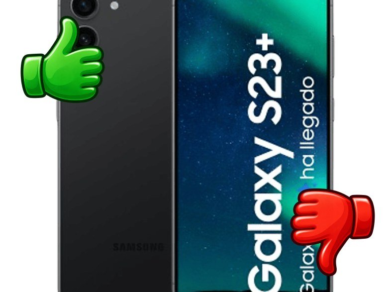 Móvil Samsung Galaxy S23+ 5G Phantom Black 256GB 8GB RAM 6.6 FHD+ Qualcomm Snapdragon 4700mAh Android 13